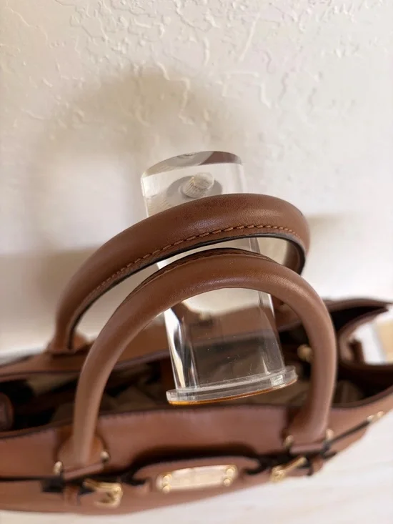 Michael Kors Hamilton East West Leather Satchel - Picture 3 of 9